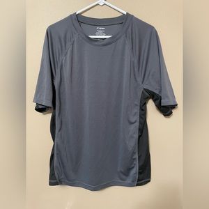 Men’s Kanu Large Black and Grey Athletic Shirt